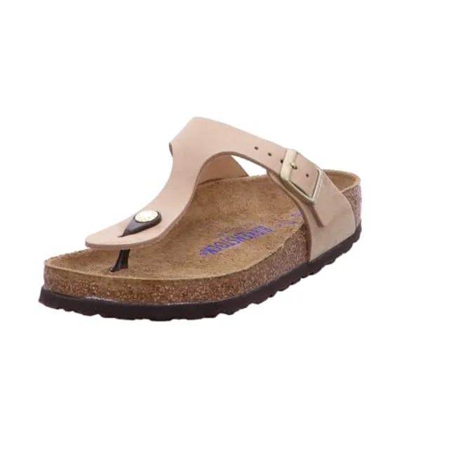 Mules femme Birkenstock Arizona Big Buckle Nubuck Leather - Adulte - Female