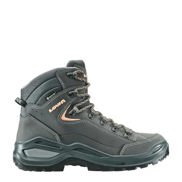 Lowa Renegade Evo GTX Mid Ws - Chaussures randonnée femme Graphite / Apricot 39.5