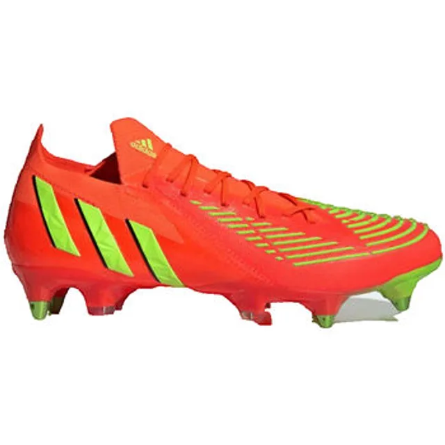 Chaussures De Football Orange Homme Adidas Predator Edge.1 - 36