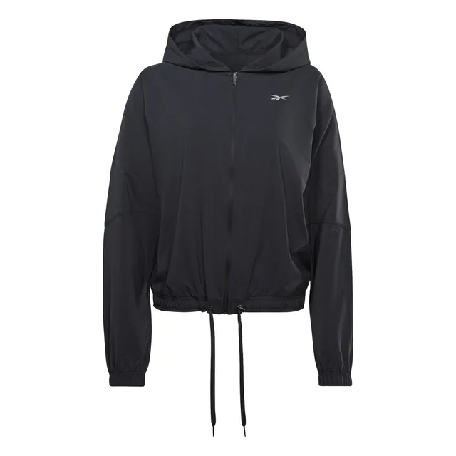 Veste imperméable femme Reebok Running - Noir