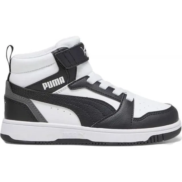 PUMA Baskets 'Rebound' noir / blanc