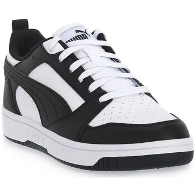 PUMA Baskets 'Rebound V6' noir / blanc