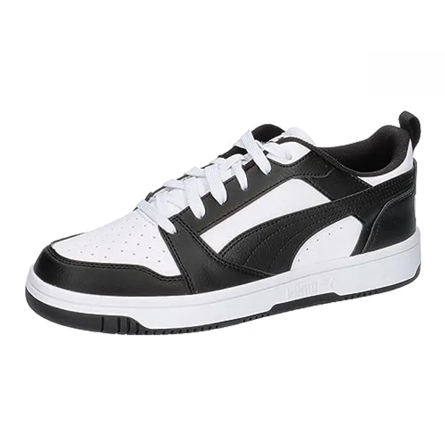PUMA Baskets 'Rebound V6' noir / blanc