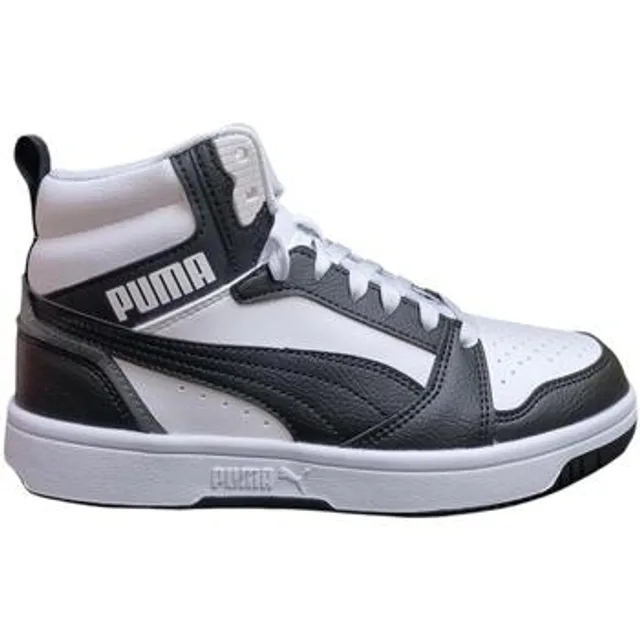 PUMA Baskets 'Rebound V6' noir / blanc