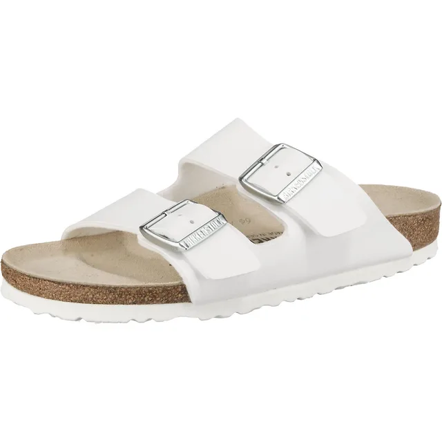 Birkenstock Arizona Birko-Flor - Sandales Eggshell 36 - Étroit