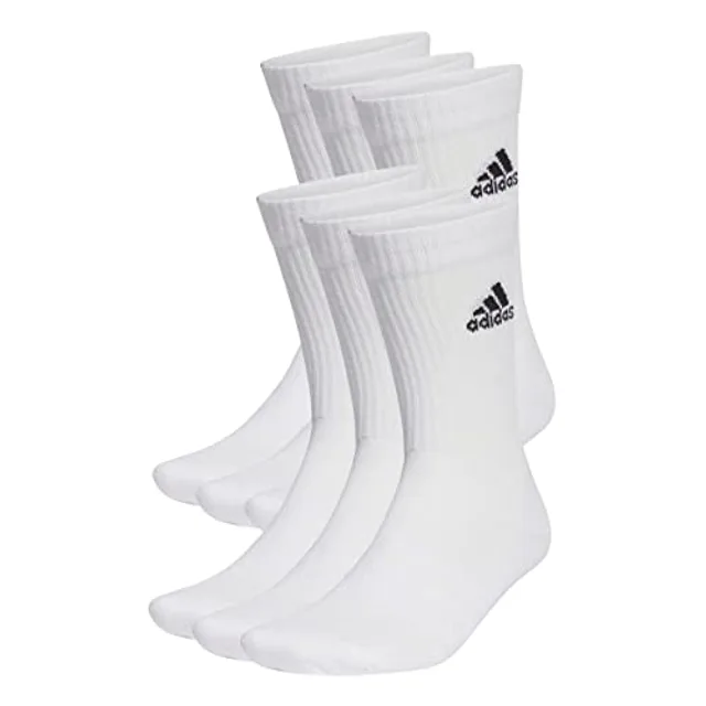 Chaussettes sportswear Adidas Chaussettes adidas c spw crw 6p blanc taille : s rèf : 20070