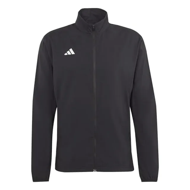 adidas PERFORMANCE Veste de sport 'Adizero Essentials ' citron vert / noir