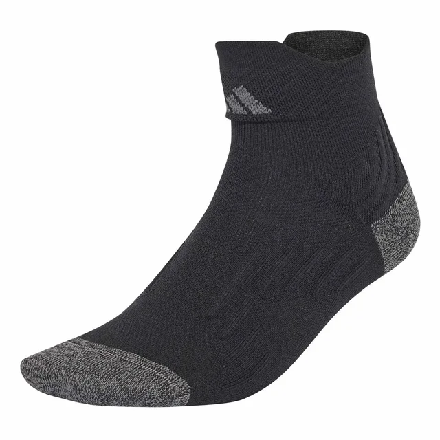 Chaussettes Running Comfy Ankle adidas noir gris - XS