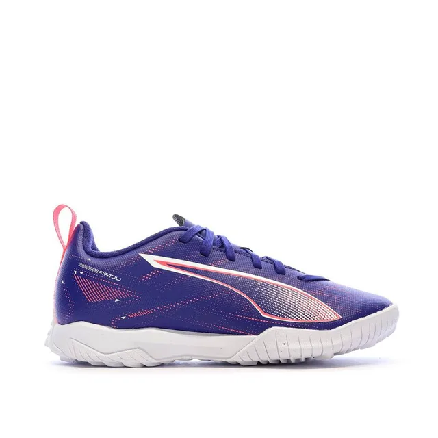 Puma Ultra Play Junior Astro Turf Football Boots - Purple