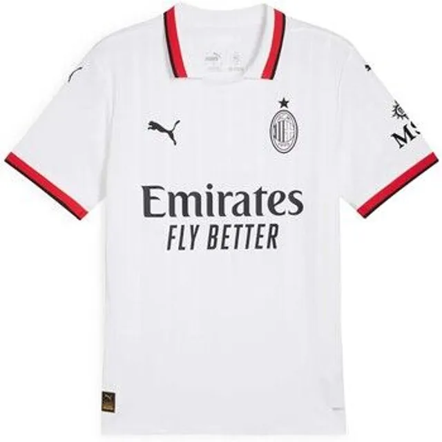 AC Milan Maglia Gara Maillot de Course Away, Saison 2024/25, Technologie dryCell, Coupe Classique, Blanc, XXL Mixte
