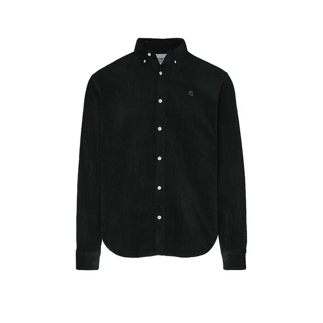Carhartt L/s Madison Cord T-shirt Noir