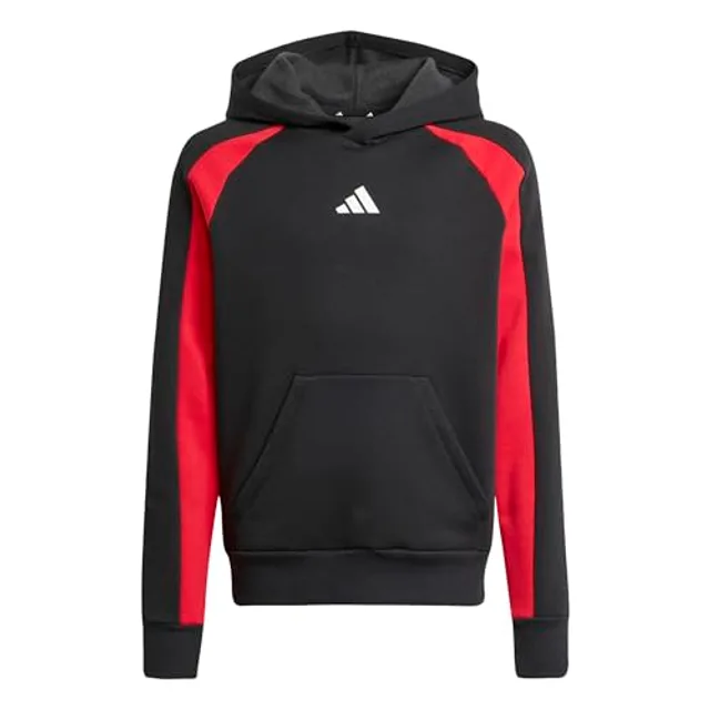 adidas Sweat à Capuche Unisexe Seasonal Essentials en Polaire avec Blocs de Couleurs pour Enfants (Lot de 1)