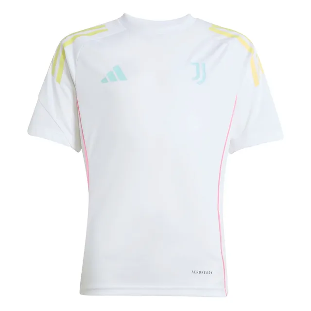Maillot Juventus Turin Training Tiro 25 Junior 2025/26 Blanc - S / 9-10 ans