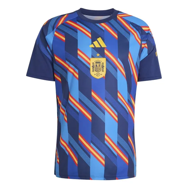 maillot d'entraînement de football homme espagne domicile avant-match 25/26