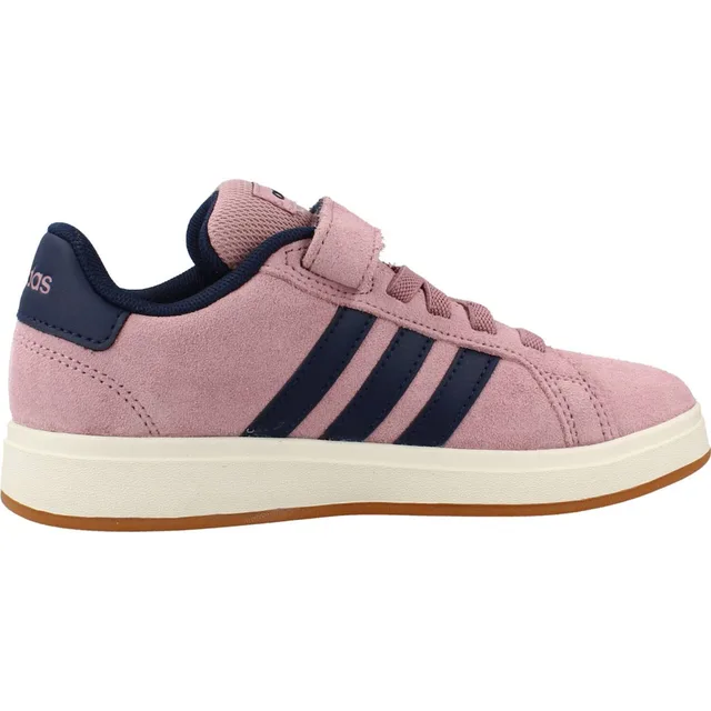 Baskets rétro enfant adidas Grand Court - Violet - 28
