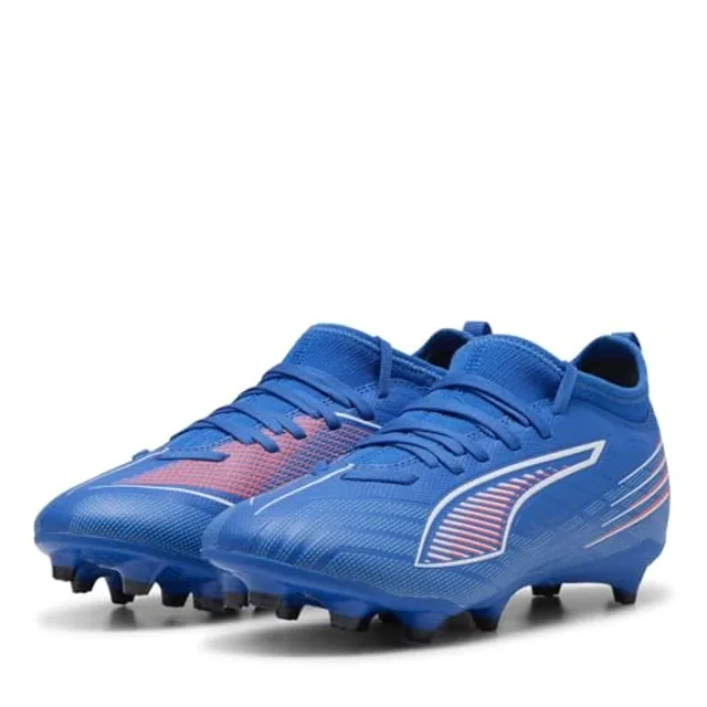 Chaussures de football enfant Puma Ultra 6 Match FG/AG - Bleu