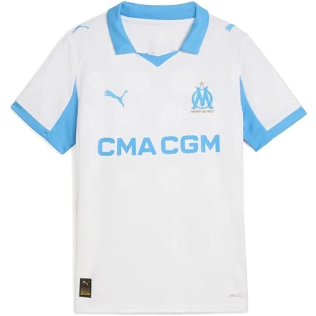Maillot Domicile enfant OM 2025/26 - Blanc - 6 ans
