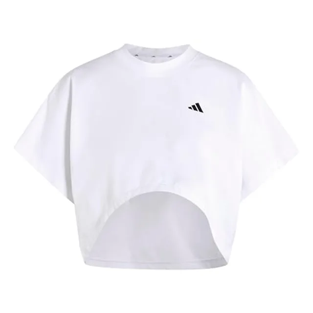 Adidas T-Shirt Graphique d'entraînement pour Femme Blanc L