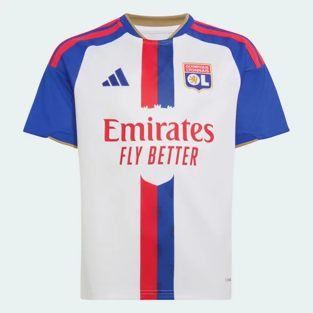 Maillot Domicile enfant OL 2026/27 - Blanc - 15/16 ans