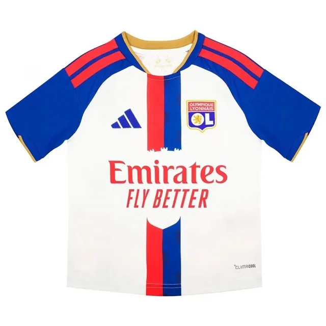 Maillot Domicile enfant OL 2026/27 - Blanc - 11/12 ans