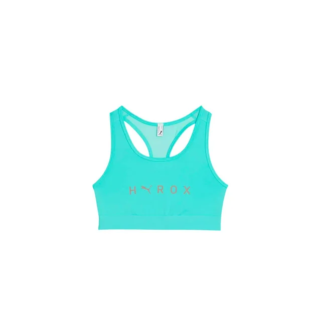 Brassiere de sport Puma WX Hyrox Mid Intense Mint Fitness , Femme