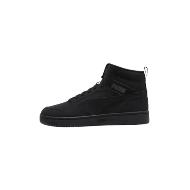 Puma Rebound V6 Mid Buck - Chaussures de basket-ball pour hommes Noir 393580-01 ORIGINAL