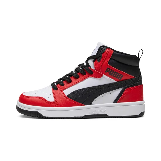 PUMA Baskets 'Rebound' rouge / noir / blanc