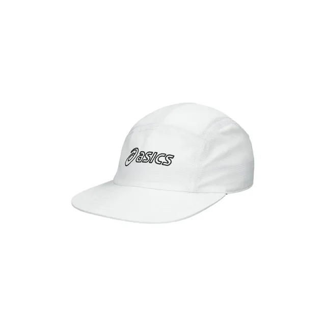 Casquette running asics performance running 5 panneaux blanche