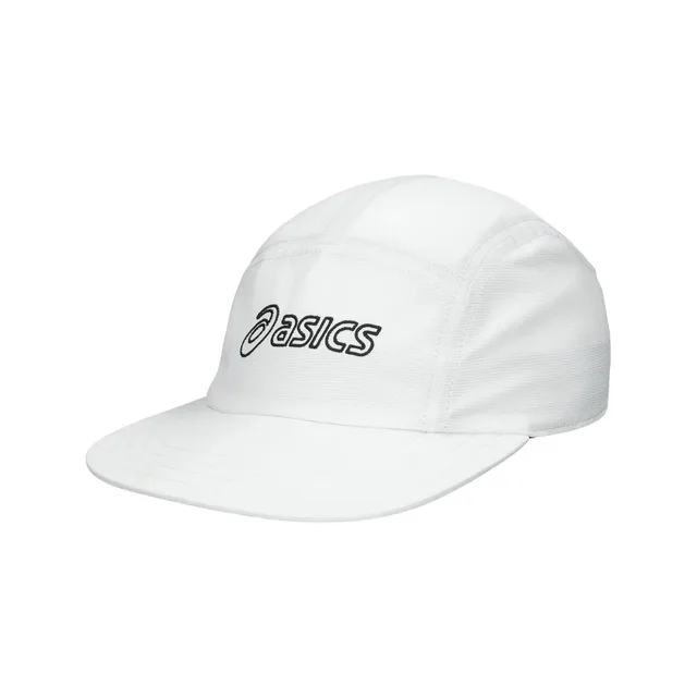 Casquette running asics performance running 5 panneaux blanche