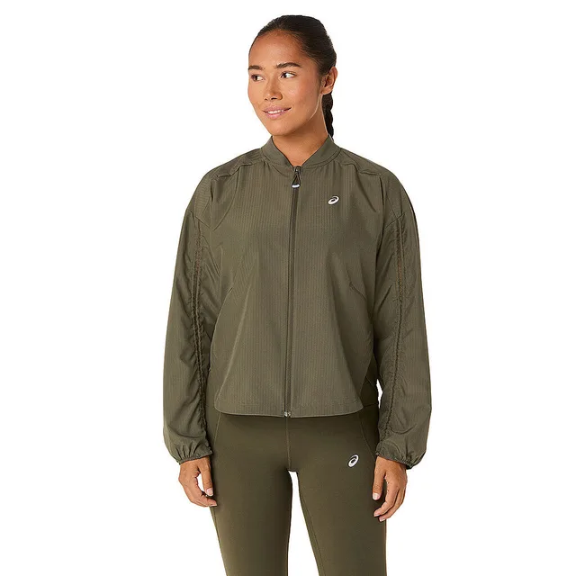 ASICS Veste de running femme Nagino Run Adjustable olive | M