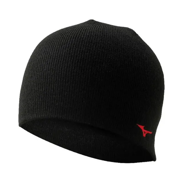 Mizuno BT Knit Casquette Mixte Noir/Rouge NS