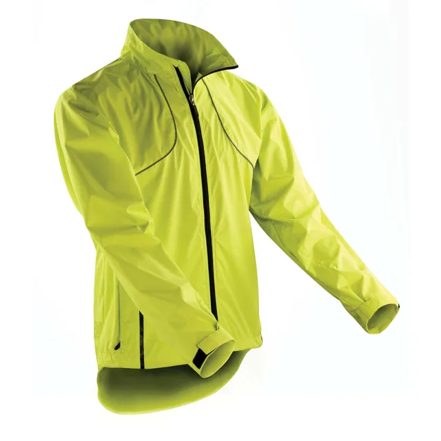 Spiro veste coupe vent impermeable cycliste running s185x jaune citron