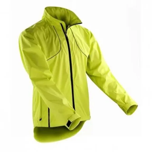 Spiro veste coupe vent impermeable cycliste running s185x jaune citron