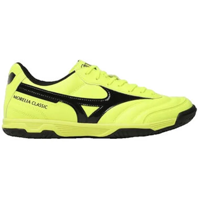 Mizuno Morelia Sala Classic In, Chaussures de football en salle jaune homme