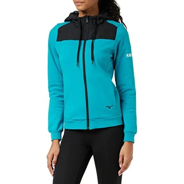 Sweatshirt femme Mizuno Sweat Jacket - Bleu - L