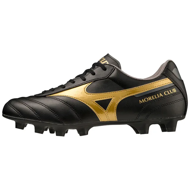 Mizuno Morelia II Club FG, Chaussures de football noires pour hommes