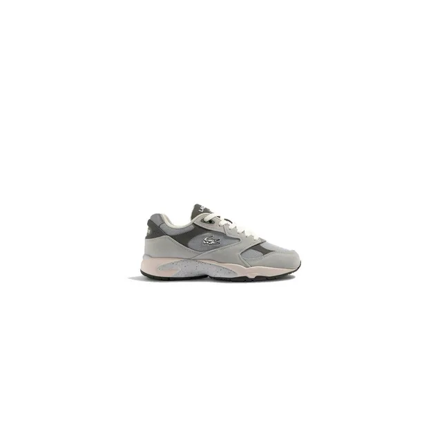 Lacoste Baskets basses 'STORM 96 VTG 223 1 SMA' crème / gris / gris fumé / blanc