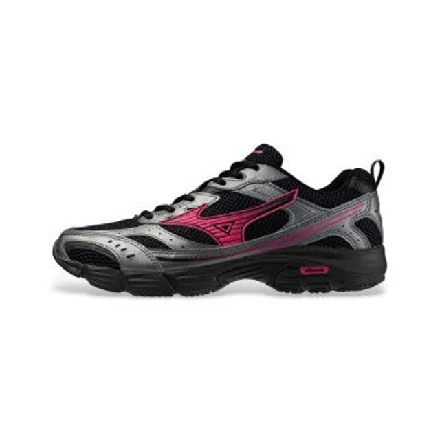 Baskets basses Mizuno Baskets MXR noires et roses