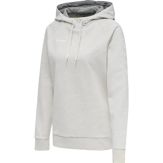 Hummel Sweat de sport gris clair / blanc