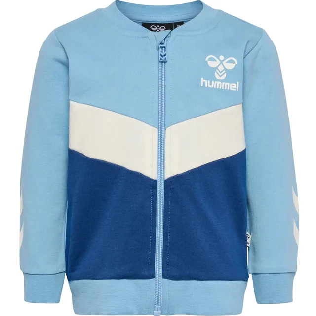 Hummel Veste de survêtement 'Skye' bleu cobalt / bleu clair / blanc