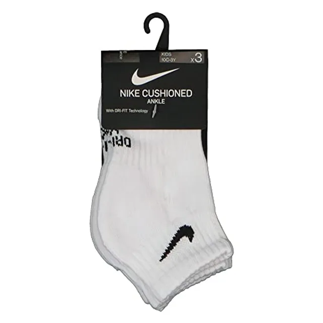 NIKE Chaussettes de sport noir / blanc cassé