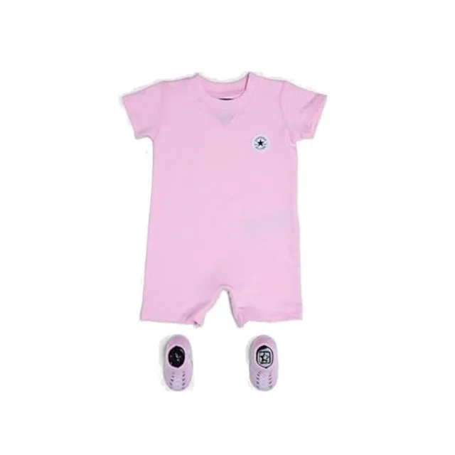 Set 2 pièces combinaison courte + chaussettes Lil Chuck CONVERSE rose