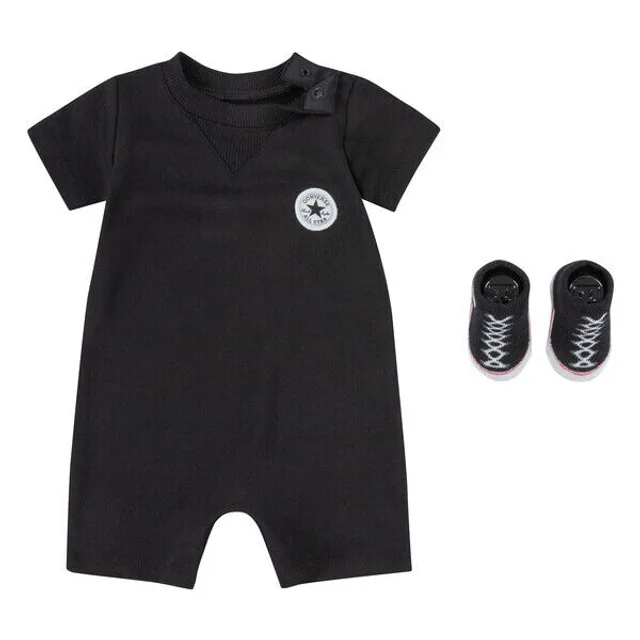 Ensemble de chaussettes barboteuse bébé Converse CNVN Lil Chuck - Baby - 9 mois