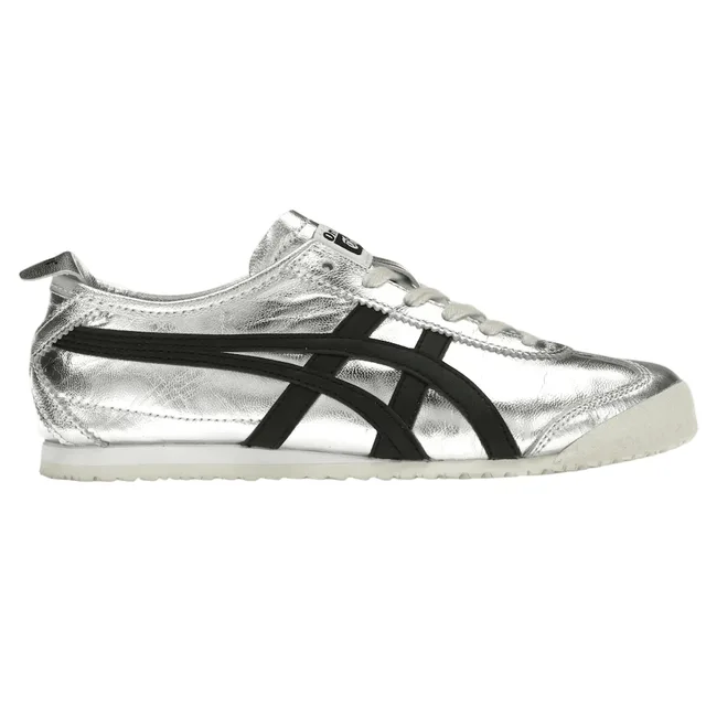Onitsuka Tiger Mexico 66 Argent Pur Noir Baskets Unisexe 1183B566-020 44 - adult