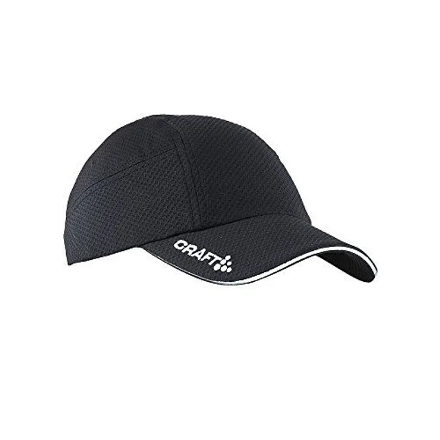 Casquette de running Craft Visière Running Noir Taille unique Adulte Mixte