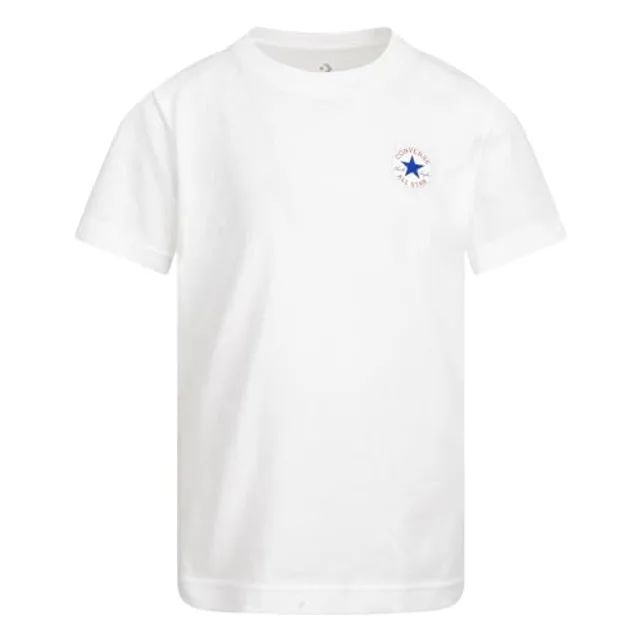 CONVERSE T-Shirt bleu / rouge / blanc