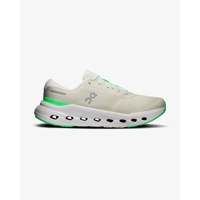Chaussures On Cloudrunner 3 beige vert clair blanc