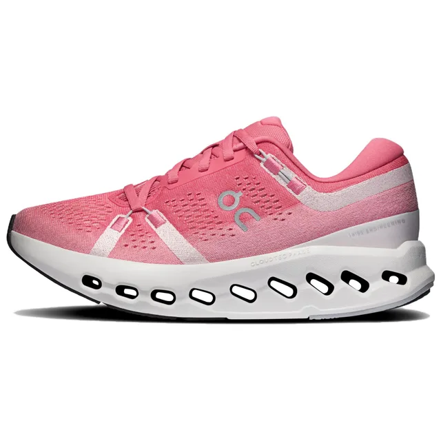 Chaussures On Cloudsurfer 2 rose blanc femme - 38