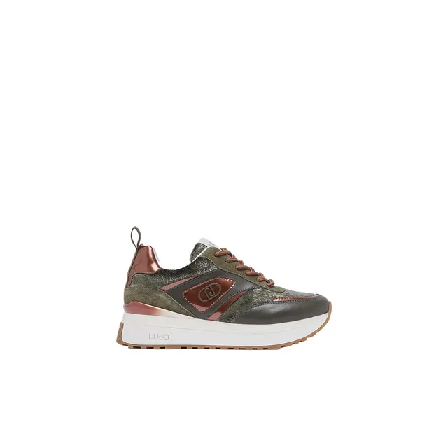 Baskets Liu Jo Baskets plateforme effet velours