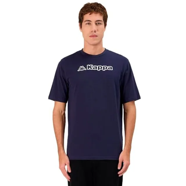 Kappa T-shirt Feddu pour homme, bleu, taille 2XL